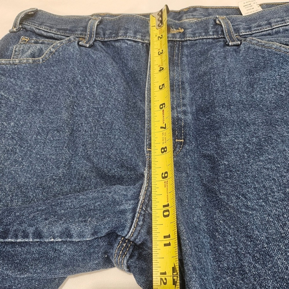 Dickies Mens Carpenter Jeans 34x30 Medium Wash Blue Denim LU200RNB Work Pants - Picture 5 of 7